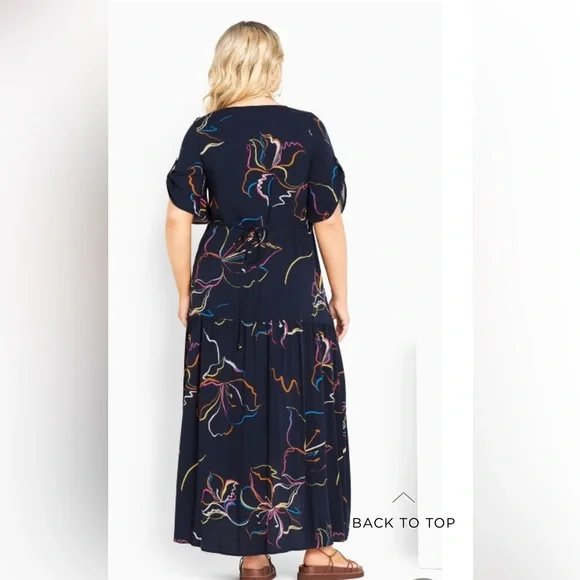 COPY - AVENUE
Val Print Dress - Picture 2 of 6